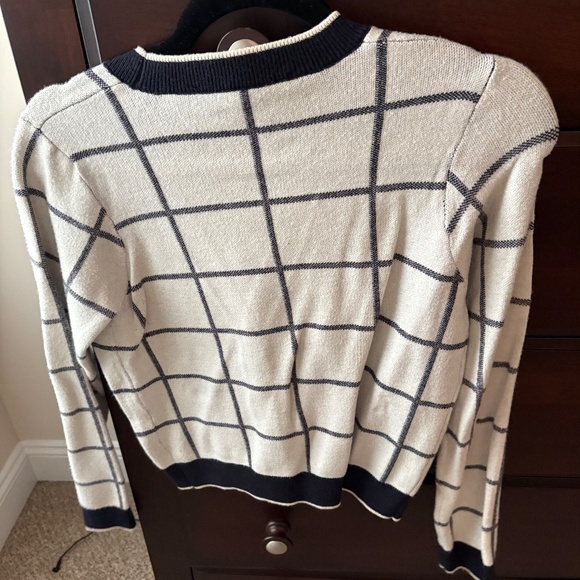 S French Connection Plaid Cardigan - Picture 3 of 3